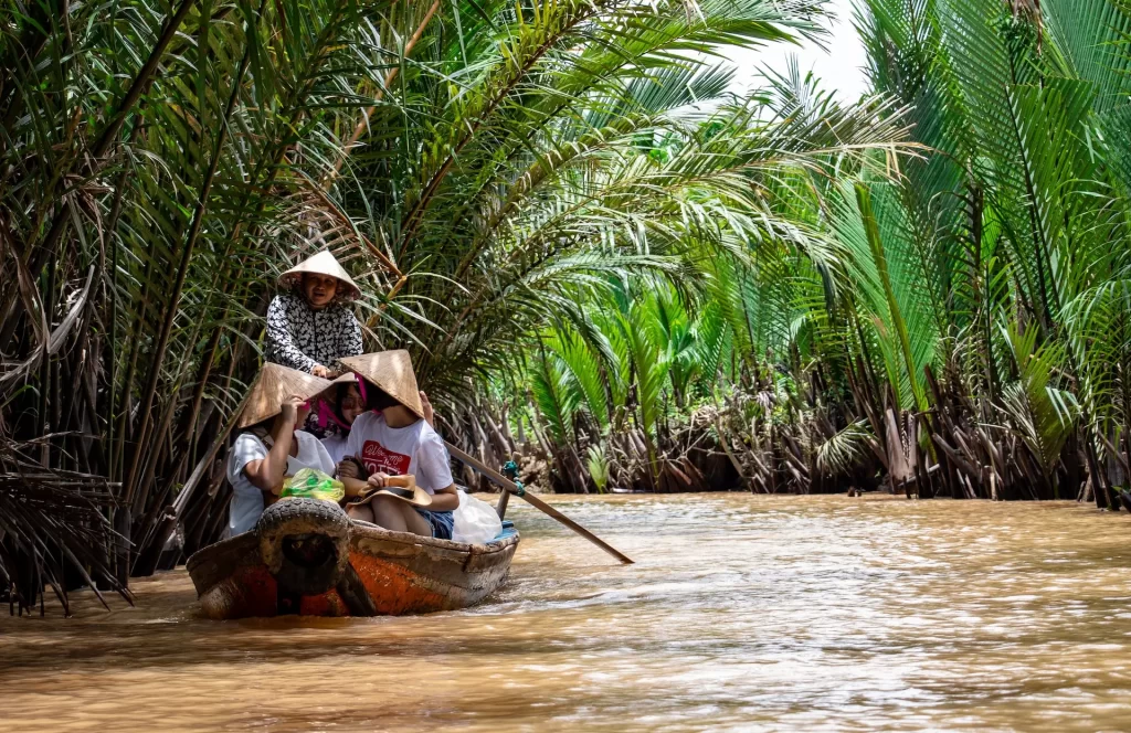 Cruise through Mekong River Delta