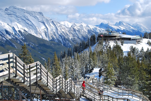 Sulphur Mountain Gondola in Banff, Alberta, Canada